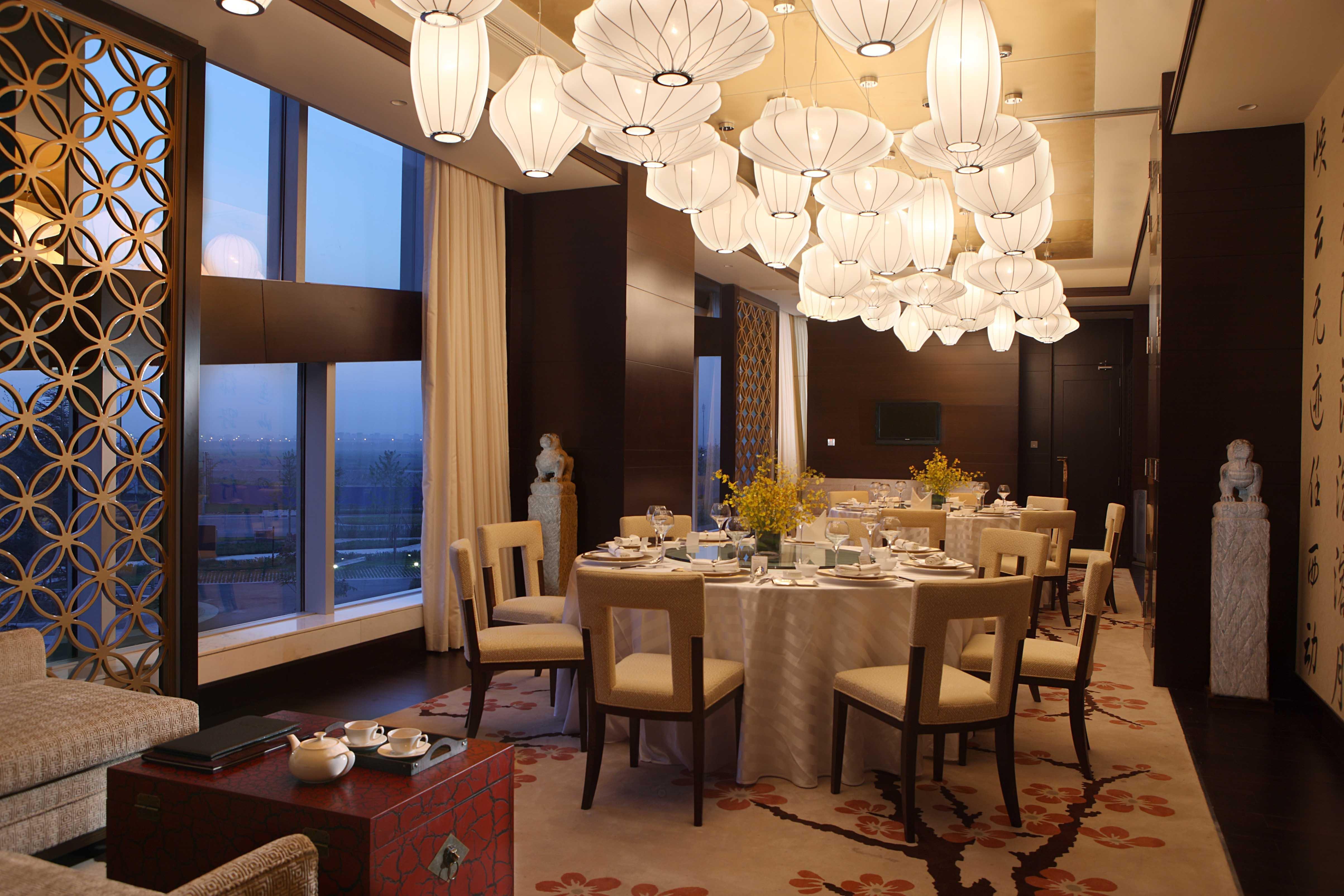 Crowne Plaza Tianjin Binhai, An Ihg Hotel Ресторан фото